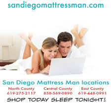 Serving the san diego community for over 25 years, top of the line major brand names, 120 day price guarantee, friendly and knowledgeable staff, best customer service, top quality products, delivery service, in home set up with. Mattress Sale San Diego Mattress Man Store Locations Mattress Delivery Mattress Store Mattress Financing Del Cerro Santee San Diego