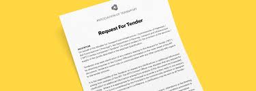 what is a request for tender exles