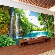 Air terjun must be logged in google. Wallpaper 3d Motif Air Terjun Mural Waterfall 1000x995 Download Hd Wallpaper Wallpapertip