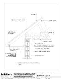 6 004 bb600 6 inch eave roof truss