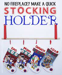 Make A Simple Stocking Holder