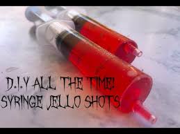 d i y all the time syringe jello shots