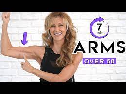 7 minute toned arm workout with weights
