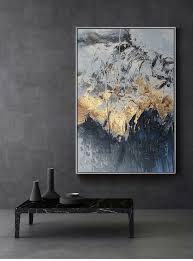 Abstract Extra Large Wall Art Mountain