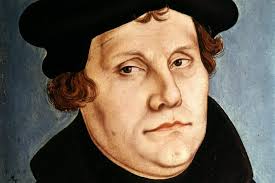 Schlug 95 Thesen an die Kirchenpforte von Wittenberg: Martin Luther