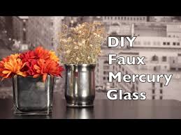 Diy Mercury Glass Faux Mercury Glass