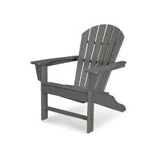 polywood south beach adirondack chair slate grey