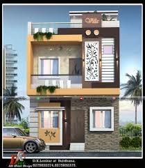 small duplex house plan with 3d
