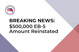 Past simple and past participle of reinstate 2. Breaking News 500 000 Eb 5 Amount Reinstated