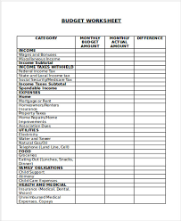 Operating Expense Budget Template Excel Operating Budget Templates
