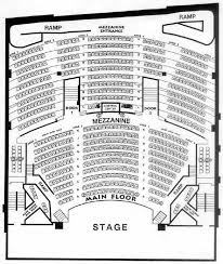 Theatre Seating Chart The Mother Lode Theatre