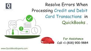 Maybe you would like to learn more about one of these? Credit Card Processing Failed In Quickbooks 818 900 9884
