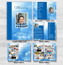 8 page funeral program 1091