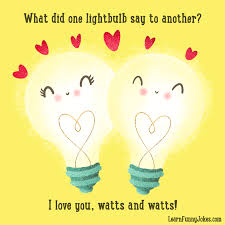 what did one lightbulb say to another