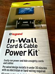 Legrand In Wall Power Kit Hide Those