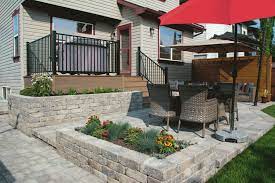 Patio And Retaining Wall Create Value