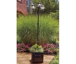 Big Lots Solar Lighted Lamp Post With
