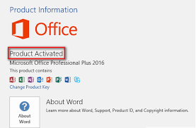 If you are getting the message product activated that means that you have a genuine activated office 15. Microsoft Office Archives Free Product Key
