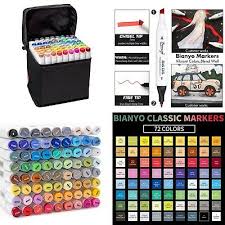 Bianyo Artist Series Alcohol Based Dual Tip Art Markers