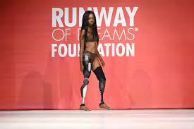 adaptive fashion debut on the runway