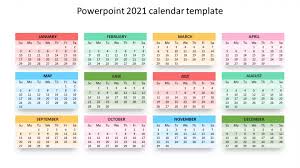 Besides, it enables one to meet the individual goals and the organizational targets too, within a stipulated time frame. Editable Powerpoint 2021 Calendar Template