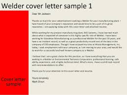 Welder Cover Letter