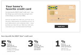 Any opinions, analyses, reviews or recommendations expressed in this article are those of the author's alone, and have not been. Ikea Visa Credit Card By Comenity 5 Back On Ikea 3 On Grocery Dining Utility Doctor Of Credit