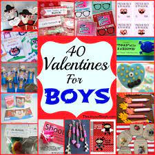 40 valentines for boys