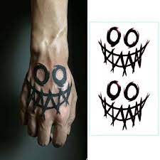 temporary tattoo for hand arm halloween