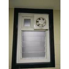 You can also adopt jalousie bathroom ventilation. Home Bathroom Ventilation Window Design