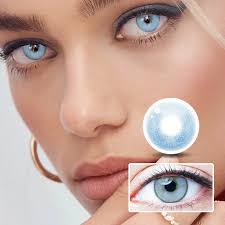 contacts sky blue contact lenses nebulalens