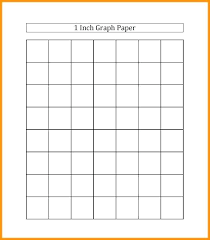 1 Inch Graph Paper Sample Printable Graph Paper Documents In Word