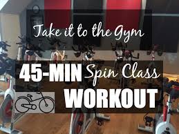 45 minute spin cl workout