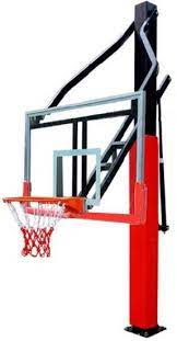 in ground basketball hoop height adjust