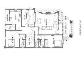 5 Bedroom Duplex Floor Plan Sample
