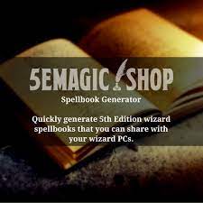 Their origins date back to the dawn of writing and their subsequent history is entwined with that of the religions of judaism, christianity and islam, the development of science, the cultural influence of print. Wizard S Spellbook Generator For 5th Edition Magic Item Shop Generator