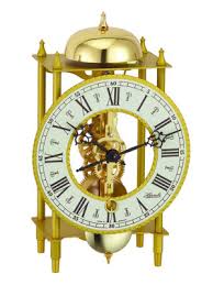 Hermle Skeleton Table And Wall Clock
