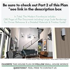 Small Modern Farmhouse Plan With Loft
