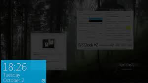 windows 8 clock screensaver