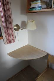 Small Folding Corner Desk Wall Mounted