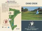 Chino Creek Scorecard - El Prado Golf Course