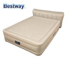 Inflated bed dimensions are 80x58x18in, and is ample. 69019 Bestway 229x152x79cm Essence Fortech Airbed Queen Wz Built In Pump 90x60x31 Cloth Face Air Mattress Comfortable Backrest Inflatable Airbed Air Mattressflocked Airbed Aliexpress