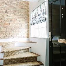 Exposed Brick Staircase Wall Design Ideas
