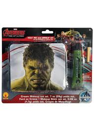 ultron hulk makeup and wig kit
