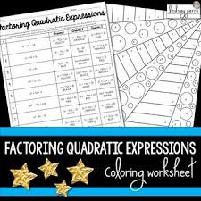 Factoring Quadratic Expressions