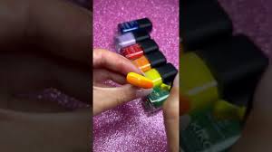 kiko milano carlotta s rainbow nails
