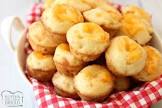 cheesy mini corn muffins