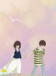 hd couple cartoon backgrounds images