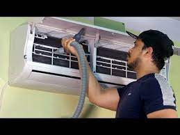 air conditioner servicing ac cleaning