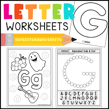 letter g worksheets superstar worksheets